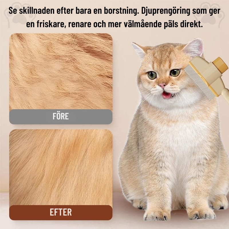 BuggisBrush - Mjuk, effektiv och älskad av katter